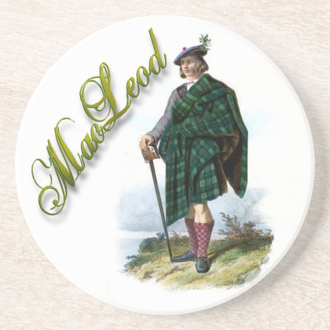 Posavasos Clan MacLeod Scottish Dream Coaster (Frente)