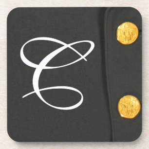 Posavasos Clase A de ARMY Vestido uniforme Monograma Beber P