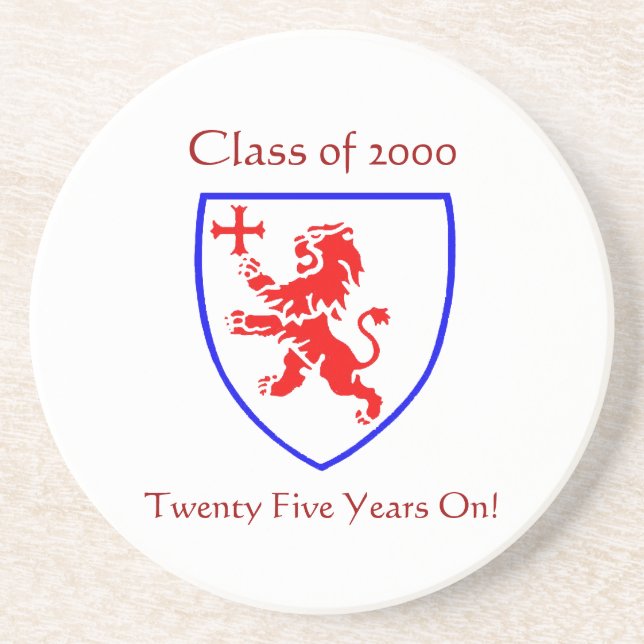 Posavasos Clase de 2000 de clase CUSTOMISABLE Reunion Coaste (Frente)