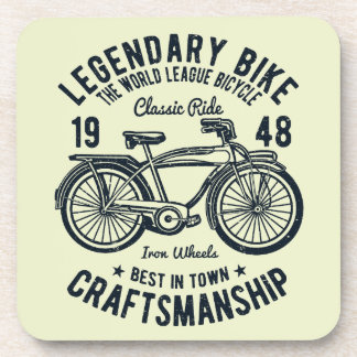 Posavasos Clásica Bicicleta Legendaria Artesanía en Biciclet