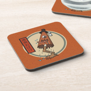 Posavasos Clásico Yokai Karakasa-obake- Folclore Japonés