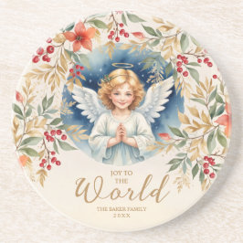 Posavasos Classic Exquisite Christmas Victorian Angel Xmas