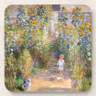 Posavasos Claude Monet el jardín del artista en Vétheuil, 18