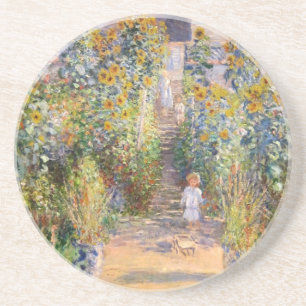 Posavasos Claude Monet el jardín del artista en Vétheuil, 18