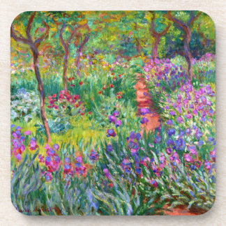 Posavasos Claude Monet: El jardín Iris de Giverny