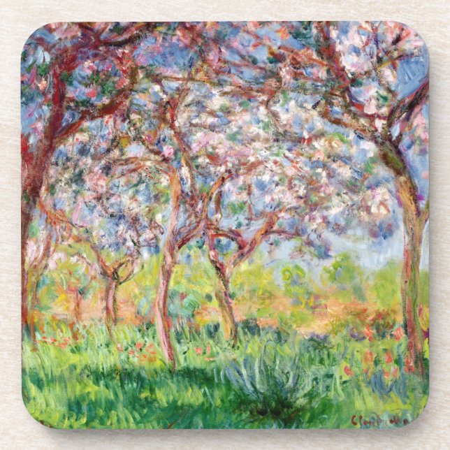 Posavasos Claude Monet el | Printemps un Giverny (Frente)