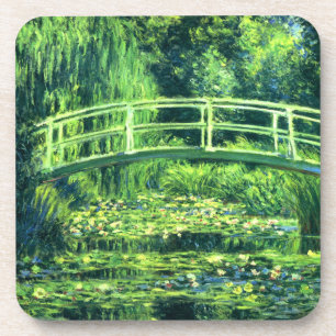 Posavasos Claude Monet: Puente sobre una charca de los