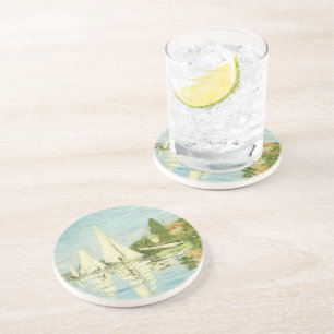 Posavasos Claude Monet. Regattas en Argenteuil
