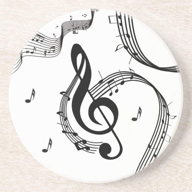 Posavasos Clef de Sol Climático (Frente)