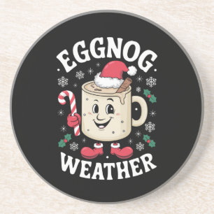 Posavasos Clima de Rompope Navidad Retro Navidad