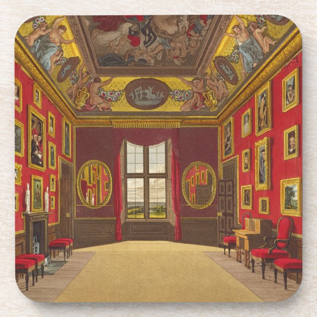 Posavasos Closet del rey, castillo de Windsor, del 'Res real (Frente)