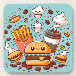 Posavasos Cloud Fast Food