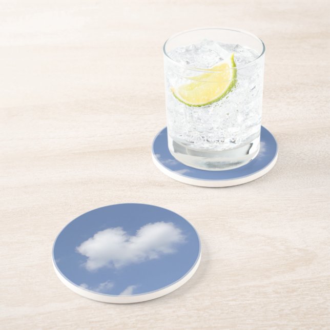 Posavasos Cloud Heart (Lado)