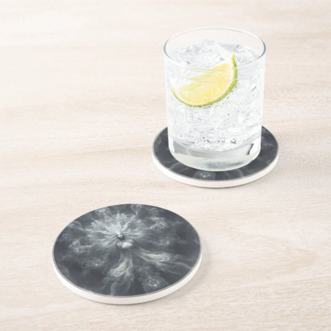 Posavasos Clouded Apparition Sandstone Coaster (Lado)