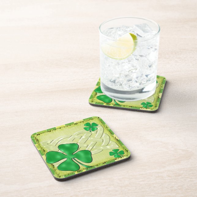 Posavasos Clover Irish 3D (Lado Derecho)