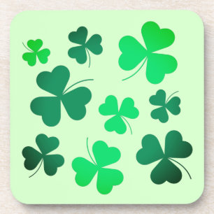 Posavasos Clover Shamrock Irish Green Spring St Patrick Day