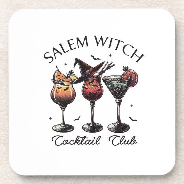 Posavasos Club de cócteles de Salem (Frente)