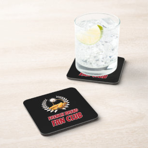 Posavasos Club de Fans del Pan Francés Diseño