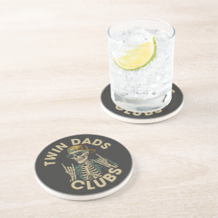 Posavasos Club de Papás Gemelos Esqueleto