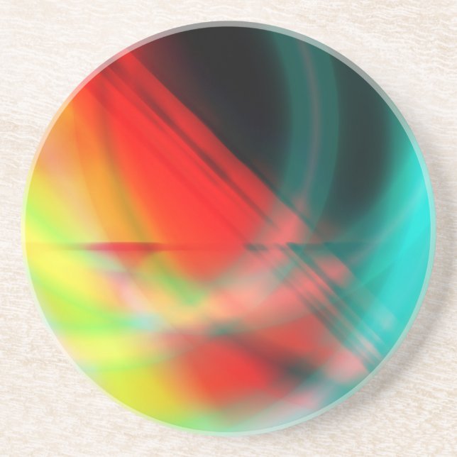 Posavasos Coaster abstracto (Frente)