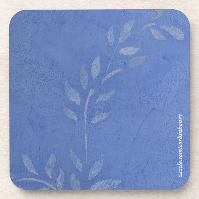 Posavasos Coaster Blue Vine (Frente)