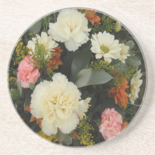 Posavasos Coaster Carnation Bouquet