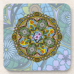 Posavasos Coaster Cuadrado Spring Nouveau