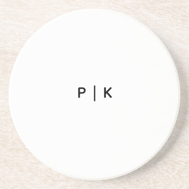 Posavasos Coaster de arenisca (Frente)
