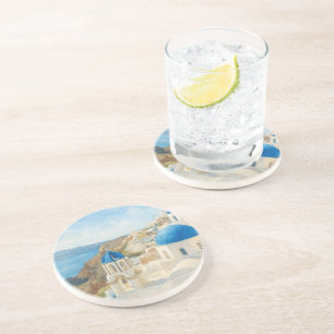 Posavasos Coaster de Arte de Viaje • Regalo de Deseo de Viaj