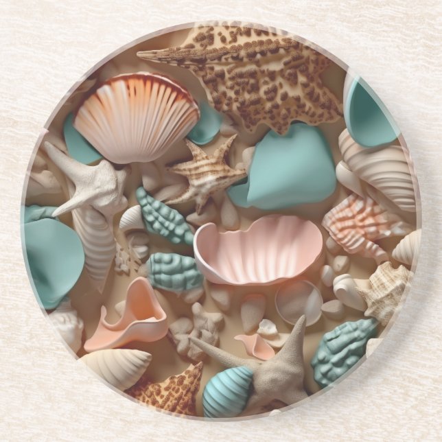 Posavasos Coaster de la cubierta marítima (Frente)