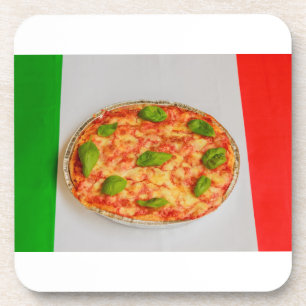 POSAVASOS COASTER DE PIZZA ITALIANA