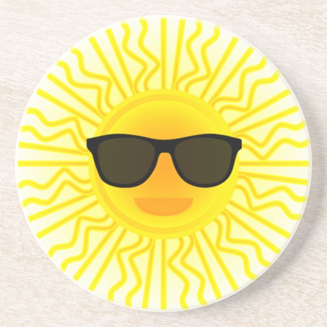 Posavasos Coaster de sol (Frente)