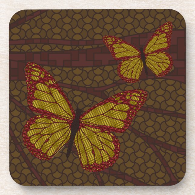 Posavasos Coaster del Monarca Chino (Frente)