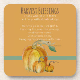 Posavasos Coaster: Harvest Blessings