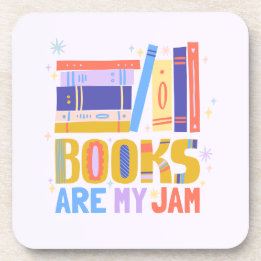 Posavasos Coaster 'Los Libros Son Mi Pasión' – Regalo para A