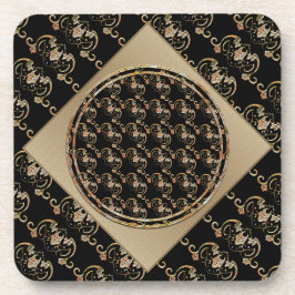Posavasos Coaster Símbolo Chino de Murciélago