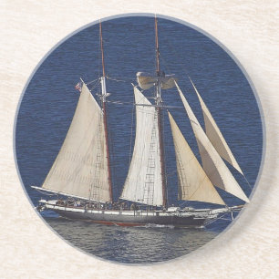 Posavasos Coaster Tall Ship Sandstone