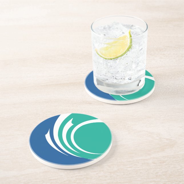 Posavasos Coaster with Flag of Ottawa, Canada (Lado)