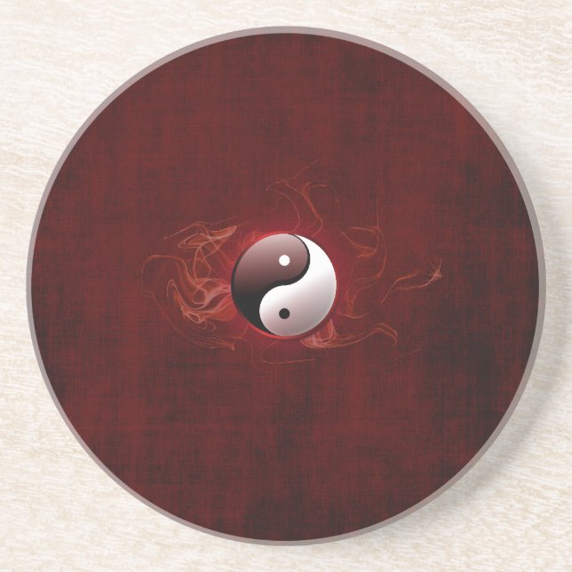 Posavasos coaster yin yang (Frente)