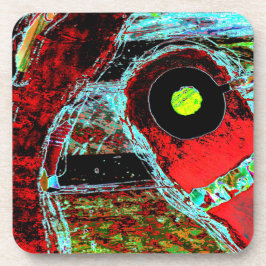 Posavasos CoasterFrequency - Serpiente Abstracta Plástico D
