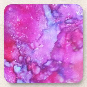Posavasos Coasters Abstractos - Piedra Preciosa Púrpura