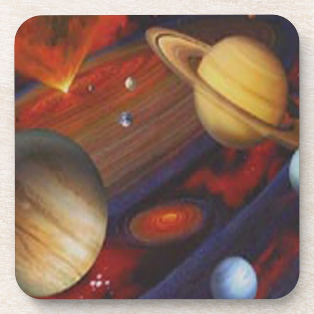 Posavasos Coasters de Espacio (Frente)