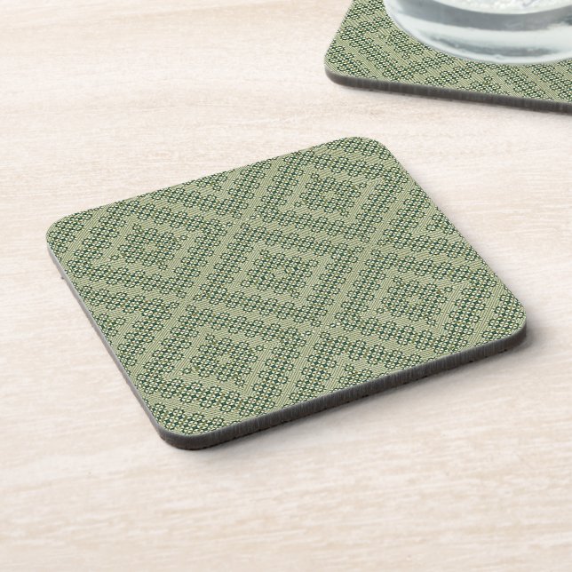 Posavasos Coasters de plástico duro (Lado Izquierdo)