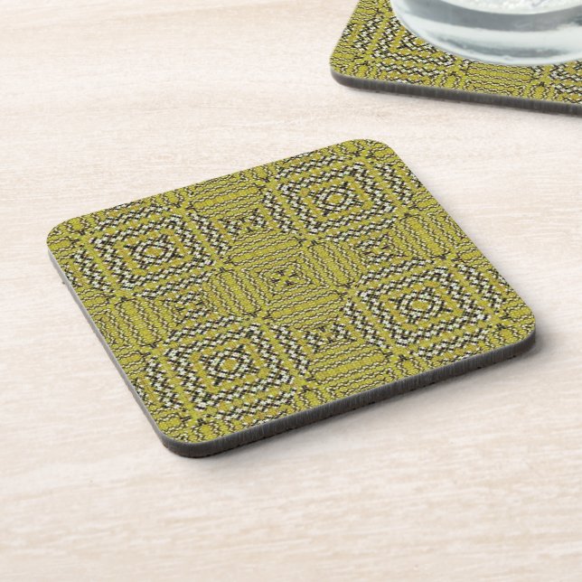Posavasos Coasters de plástico duro (Lado Izquierdo)
