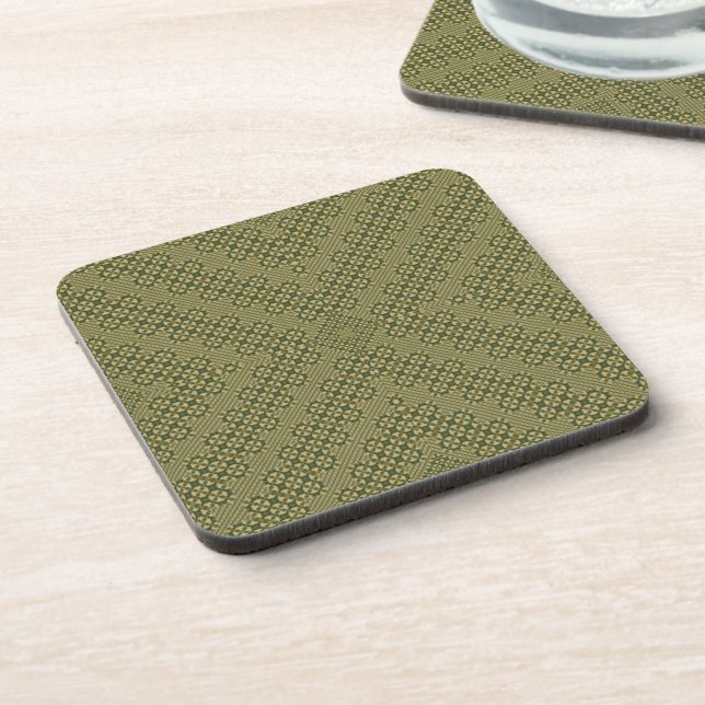 Posavasos Coasters de plástico duro (Lado Izquierdo)