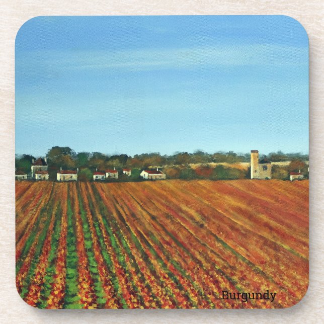 Posavasos Coasters de plástico duro (Frente)