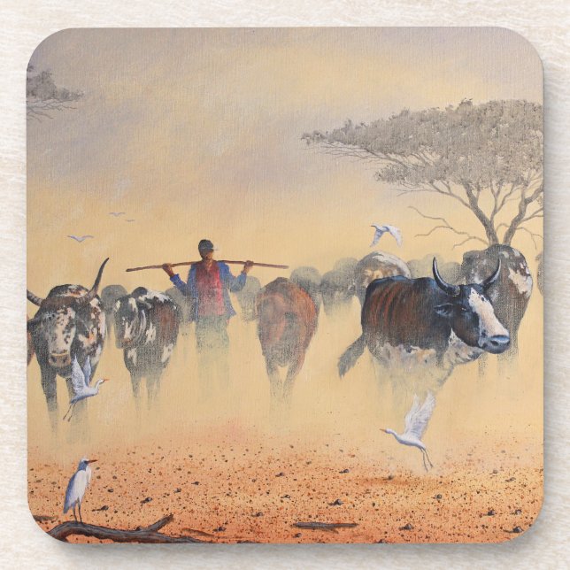 Posavasos Coasters de plástico duro (Frente)