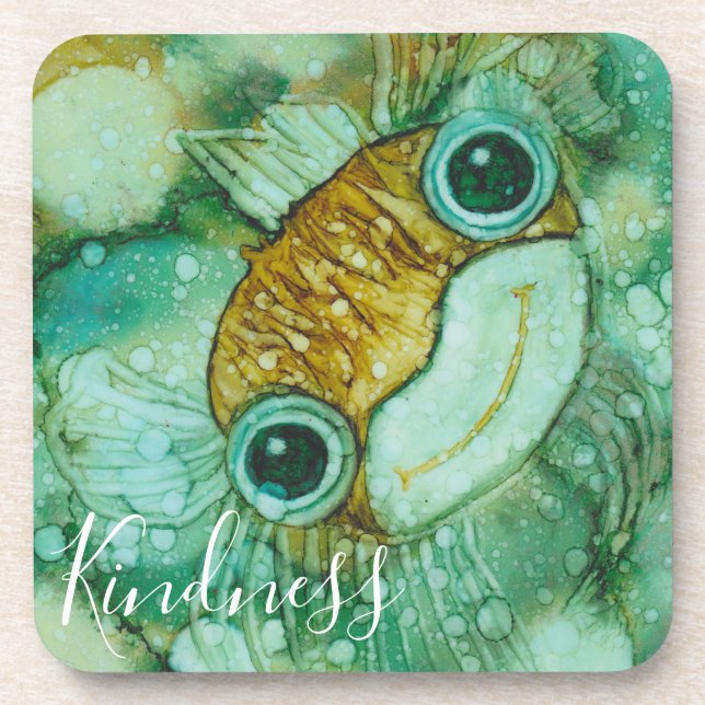 Posavasos Coasters Gold Fish (Frente)