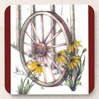 Posavasos Coasters Rueda de Carro
