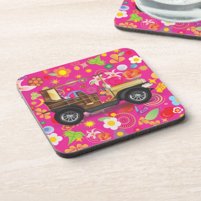 Posavasos Coche Antiguo (Lado Izquierdo)